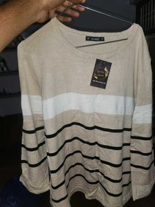 Striped Knit Top