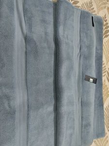 Blue Bath Towel Set