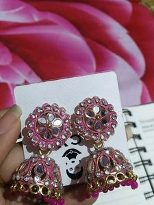 MIRROR WORK JHUMKA