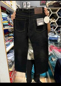 Louis Vuitton Black Straight Leg Jeans