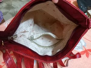 Brown spacious Sling Bag