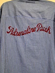 Striped Button-Down Shirt