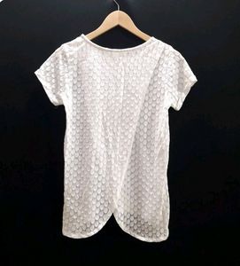 Max Women Off White Top🤍
