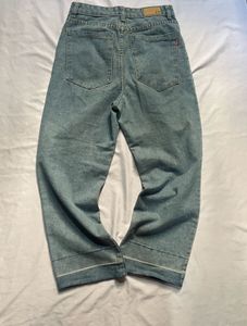Wide Leg Denim Jeans