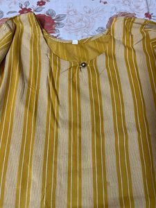 Yellow Kurti