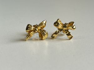 Irregular Bow Stud Earrings