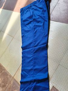 Blue Formal Pants