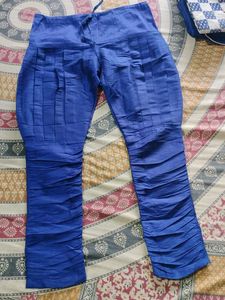 Blue &amp; White Patterned Three-Piece Set