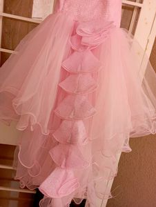 Baby Pink Frock For  Baby Girls