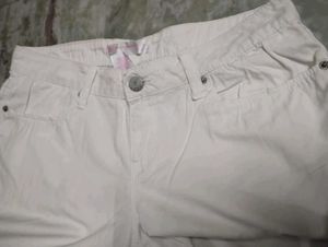 Casual White Pants