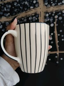 Striped Ceramic Mug