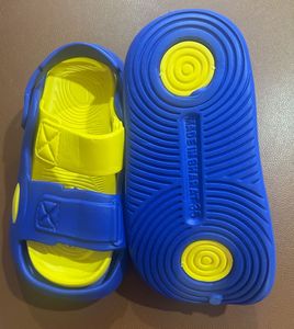 Kids Blue &amp; Yellow Sandals