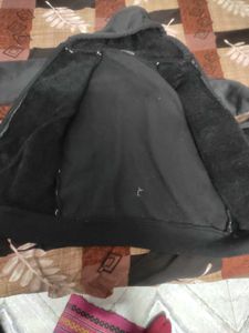Black Jacket Hoodie Men Used Multiple times