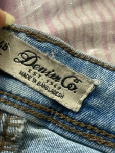 Light Wash Denim Jeans