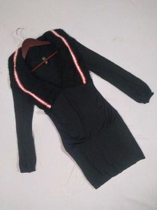 Black Long Sleeve bodycone Dress