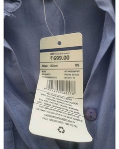 Pastel Purple Shirt With Tag