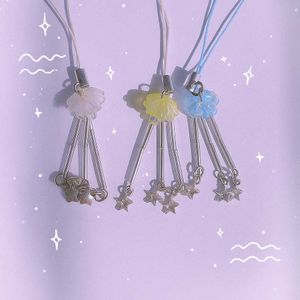 Mini Jellyfish Phone Charms 🪼