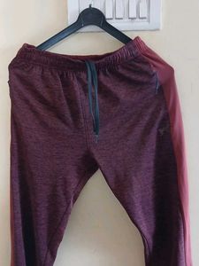 Maroon Track Pants