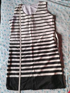 Black and White Dress