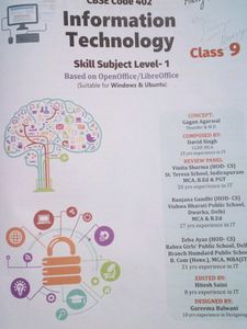 Information Technology (Edusoft) Class-9