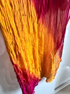 Tie-Dye Crinkled Dupatta