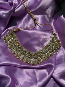 Elegant Stone Choker Necklace