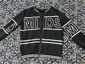 Japanese Street Style Bomber Jacket Black &amp; White