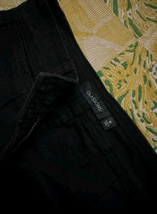 Black Wide Leg Trousers