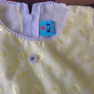 Yellow Sleeveless Dress