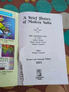 UPSC Modern India History Book