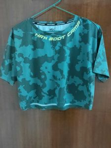 HRX Rapid Dry T-shirt Crop Top