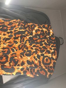 Funky Leopard Print Top