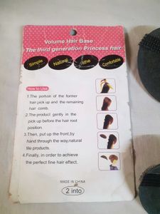 Puff Up Volume Sponge Hair Bun Maker Accessories