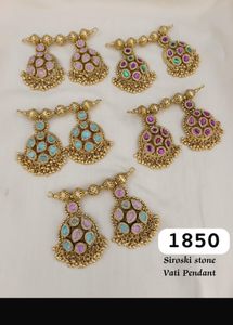 Swarovski Vati Pendant For Mangalsutra