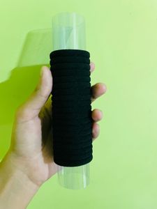 Hair Ties in Container