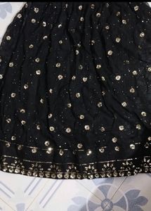 Black Lahenga Skirt