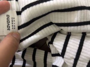 Striped Long Sleeve Top