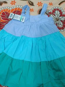 Color Block Baby Dress