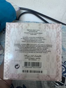 Jimmy Choo Empty Perfume Glass Bottle With Box