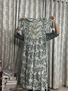 Paisley Print Maxi Dress