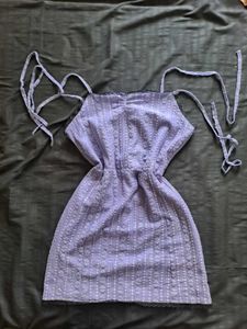 Lilac Mini Dress