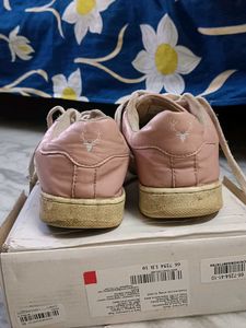 Allen Solly Pink Casual Sneakers - Size 6