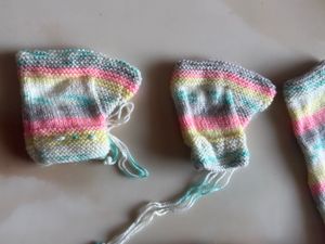 Handmade Knitted Baby Set