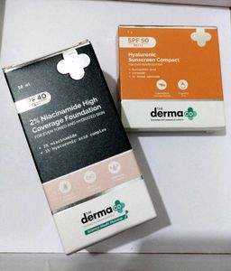 The Derma Co. Foundation & Compact with SPF