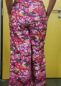 Floral Wide Leg Pants