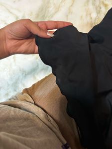 Black backless Tank Top