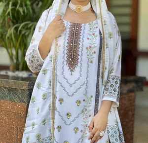 Pakistani Mirror Work Salwar Set