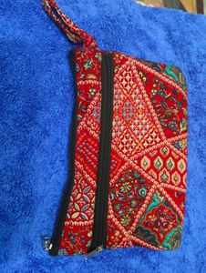 Ethnic Print Pouch