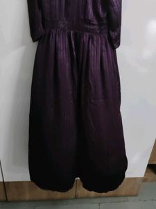Party Wear Purple Gown For Girls