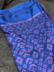 Blue Brasso Saree